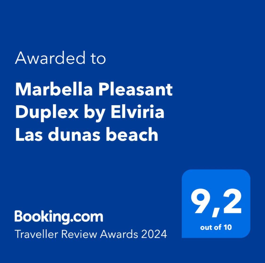 Marbella Pleasant Duplex By Elviria Las Dunas Beach Kültér fotó